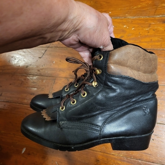 Laredo Performair Ladies Tan/Black size 5M padded collar - Picture 7 of 16